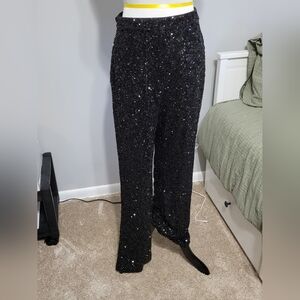 Express sequin trouser